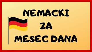 KAKO NAUCITI NEMACKI ZA MESEC DANA [upl. by Edorej261]