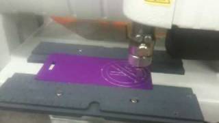 New Hermes Gravograph IS200 engraving machine [upl. by Llimaj]