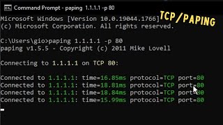 How to install PapingTCP Ping Tutorial [upl. by Renado]