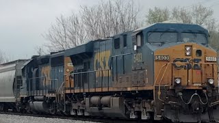 CSX L324 departing Lowellville Ohio [upl. by Phi]