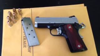 Sig sauer ultra compact 1911 [upl. by Nide775]