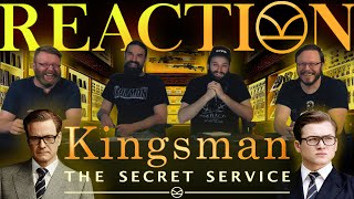 Kingsman The Secret Service 2014 MOVIE REACTION [upl. by Nurav137]