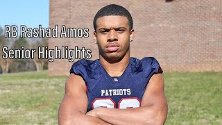 Senior highlights Rashad Amos South Carolina Gamecocks commit [upl. by Carmella618]