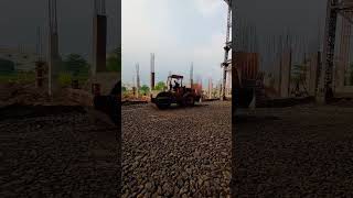 Metal soilling and Rollar compaction work shortsvideo rollar videoshort shortsvideo [upl. by Hewett671]