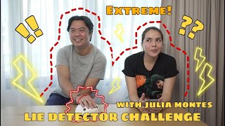 Lie detector EXTREME challenge with Julia Montes 🤣⚡️  Papa Boyet [upl. by Nayek]