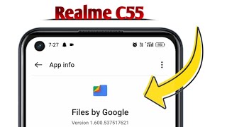 Files By Google App Not Working amp Opening Crashing on Realme C55 Problem Solved [upl. by Den]