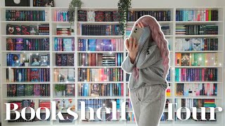 📚 BOOKSHELF TOUR 📚 ausführliche Bücherregal Tour Lieblingsbücher Fantasy New Adult amp mehr 072023 [upl. by Airual]