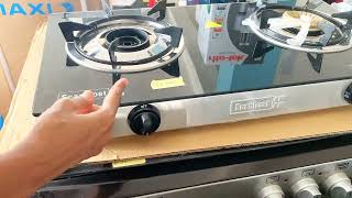 How To Operate Scanfrost Table Gas Cooker [upl. by Iana930]