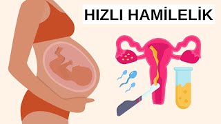 KOLAY HAMİLE KALMAK İÇİN EN ETKİLİ YÖNTEMLER 🤰📆 [upl. by Clemence]