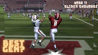 NCAA Football 11 PS2 Slider Showcase Alabama vs Auburn [upl. by Lazaro]