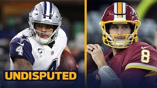 Skip Bayless reacts to the Dallas Cowboys Week 13 win vs the Washington Redskins  UNDISPUTED [upl. by Aleedis439]