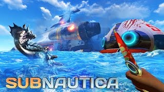 Subnautica  UNDERWATER SURVIVAL Subnautica Part 1 Gameplay Subnautica Gameplay [upl. by Ecinad]