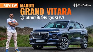 Maruti Grand Vitara Review Launch Price Hybrid Features AWD Space Practicality And More [upl. by Purcell]