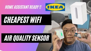 IKEA Air Quality Sensor  The Cheapest PM25 Sensor for Home Assistant [upl. by Orsola615]