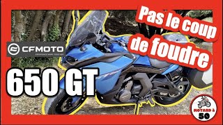 Essai CFMOTO 650 GT ⛰ Jai mis du temps à lapprécier  😳 [upl. by Eamon]