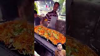 Indian fried noodle with padatha remixshorts food streetfood satisfying unique [upl. by Dhiman]