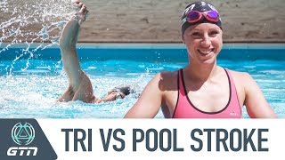 Pool Swim Stroke Vs Open Water Triathlon Stroke  How Do They Differ [upl. by Westbrook171]