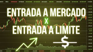 Qual a diferença entre Entrada a Mercado e Entrada a Limite  Sala de Sinais Trader Move [upl. by Illak172]