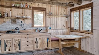 Timelapse Woodworker Builds Amazing Off Grid Cabin [upl. by Zephan]