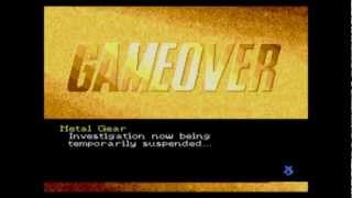 Snatcher Sega CD  Game Over [upl. by Tisha643]