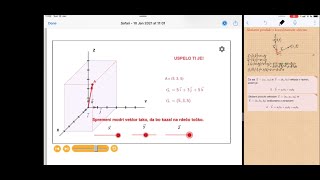 Skalarni produkt v koordinatnem sistemu [upl. by Riti]