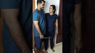 നിന്നെ ഞാൻ വിടില്ലടാ കുരുത്തം കെട്ടവനെ 😂 Couple Funny Video😜 funnyvideo reels shorts comedy [upl. by Cattier249]