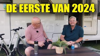 WE ZIJN WEER BEGONNEN  Campingtrend liveshow 2401 [upl. by Ihsorih246]