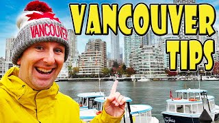 VANCOUVER TRAVEL TIPS 11 Things to Know Before You Go [upl. by Curnin]