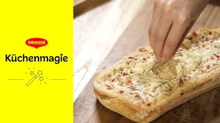 Gefülltes Raclette Brot  MAGGI Küchenmagie [upl. by Drareg]