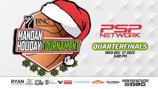 🏀 122723 Mandan Holiday Tournament presented by BNC National Bank [upl. by Douglass]