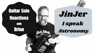 GUITAR SOLO REACTIONS  JinJer  I Speak Astronomy [upl. by Jariv592]