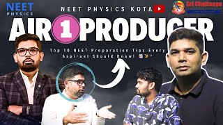 NEET AIR1 Producer Ex Bansal amp Sri Chaitanya Top Faculty  Hidden gem  Master in Physics [upl. by Hullda389]