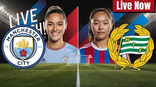 Manchester City women vs Hammarby women live  UEFA Womens Champions League [upl. by Odiug]