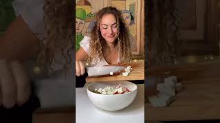 Insalata di settembre🫐🥬🍎 food ricette recipe [upl. by Garett161]