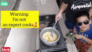 HOW TO COOK GINATAANG BILOBILO  SAMPELOT IN KAPAMPANGAN  BONDING WITH KIDDOS [upl. by Lorilee]