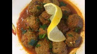 دولمة سردين 👍😋boulettes de sardines en sauce [upl. by Dygal]