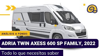 La camper más vendida en 2022  Adria Twin Axess 600 SP Family 2022 [upl. by Toile130]