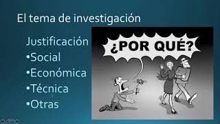 justificacion y alcances de la investigación [upl. by Rourke]