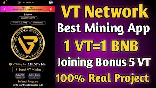 VIGOR VT Network Mining Tamil  1VT 3  Mine free VT token  Bybit Exchange partnership 🔥 [upl. by Kcirrek]