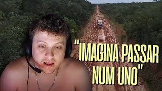 Assistindo o Vídeo que o Pato Papão mandou do cara atravessando a BR 319 [upl. by Fransisco]