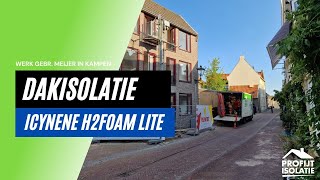 Dakisolatie met Icynene H2foam Lite [upl. by Romelda]