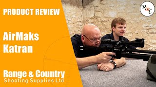 AirMaks Katran PCP Rifle Review  Range and Country [upl. by Sly838]