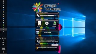 How to Create Linux Bootable USB Flash Drive with LinuxLive USB Creator on Window 10 [upl. by Sixla]