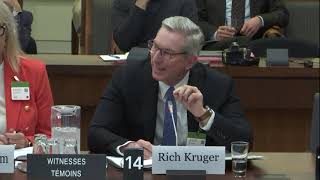 Charlie Angus Questions Suncor Boss Why Did Big Oil Suppress Climate Evidence [upl. by Eeram383]