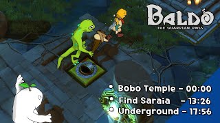 🦉Baldo The Guardian Owls Bobo Temple Saraia Medallion amp Underground Guide  Walkthrough [upl. by Hametaf]