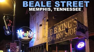 BEALE STREET We Visit Memphis Legendary Blues Street [upl. by Mcfadden45]