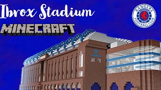 Ibrox stadium Minecraft build [upl. by Ile]