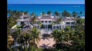 Elegant Oceanfront Estate in North Palm Beach Florida  Sothebys International Realty [upl. by Olnay117]