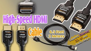 HIGH SPEED HDMI Cable With Ethernet 2021 New Product Video [upl. by Alihet693]