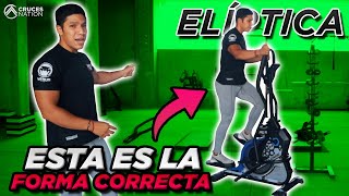 ✅ELIPTICA  ¿CÓMO USARLA CORRECTAMENTE Rutina de EJERCICIOS COMPLETA [upl. by Helenka]